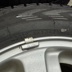 パジェロミニ純正ホイール　スタッドレスタイヤセットの画像