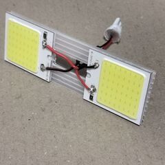 ３００ルーメンCOBＬＥＤ２個 ４８－ＳＭＤ １２Ｖ用 アトレー...