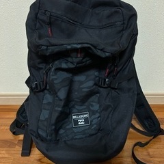 お話中✅BILLABONGリュック♦️ブラック迷彩♦️大容量♦️
