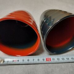 未使用　亀田製菓　コップ　カップ　ペア　懸賞　プレゼントの画像