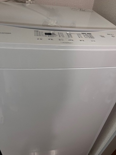 【美品】アイリスオーヤマ 洗濯機 6kg（1年使用）清掃済・引き取り希望！