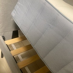 【取引成立
済み】IKEA  セミダブルベッドの画像