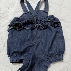 petit mainフリルオーバーオール の画像