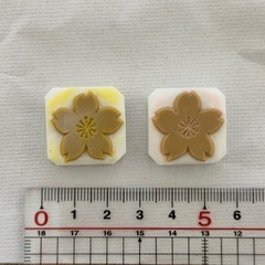 はんこ スタンプ 葉っぱの画像