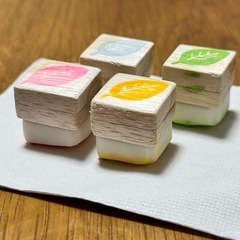 はんこ スタンプ 葉っぱの画像