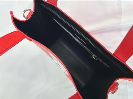 新品未使用！Marc tetroマークテトロ2waysバッグホワイトテリア