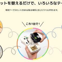 ラベルライター P-touch 160 取説と12mmテープ付の画像