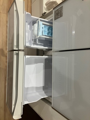 美品！日立6ドア冷蔵庫（475L）R-XG4800G クリスタルホワイト／2017年製 