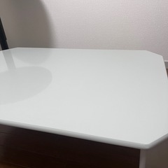 【無料】ローテーブル（折りたたみ／ライトグレー／幅90cm）お譲...