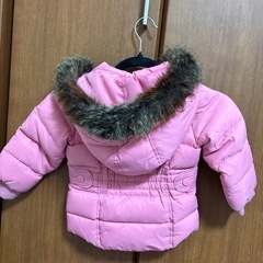 【babyGAP】90センチ　ピンク　ダウンの画像