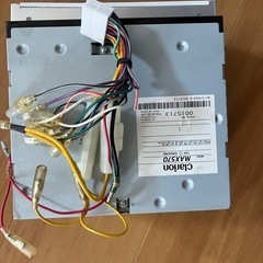 2台 カーナビ ー Clarion Max570 とトヨタカーステレオ  の画像