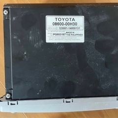 2台 カーナビ ー Clarion Max570 とトヨタカーステレオ  の画像