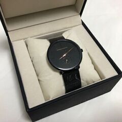 【未使用品】管理番号：L-15 メンズ　腕時計　ベルトの幅：約2cm ・文字盤の幅：約4cmの画像