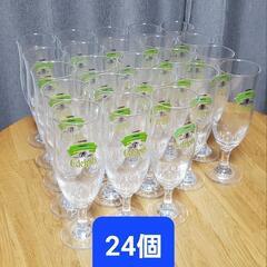 サッポロ　エーデルピルスビアグラス　24個