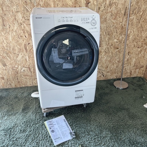 SHARP JUST-SIZE DRUM ES-S7G ドラム式洗濯機2022年 (がんばれ五