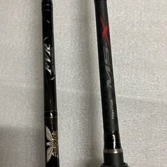 バスロッド　釣竿　メジャークラフト　MS-X MXC-70X フェンウィック　FVR 66C MH J 2本とおまけの画像