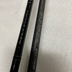 バスロッド　釣竿　メジャークラフト　MS-X MXC-70X フェンウィック　FVR 66C MH J 2本とおまけの画像