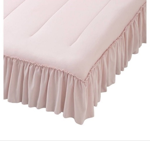 Francfranc 夏用ベッドパッド・夏用掛け布団・掛け布団カバー　ピンク　ダブルサイズ