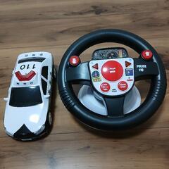 運転しちゃお　パトカー　ラジコン　おもちゃ
