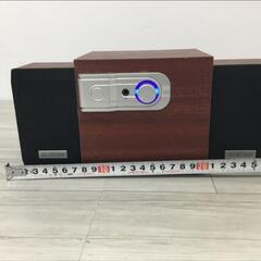 ELECOM エレコム ms-w02ch 小さな木のスピーカー　チェリーウッド / コンパクト サブウーファー オーディオ機器の画像