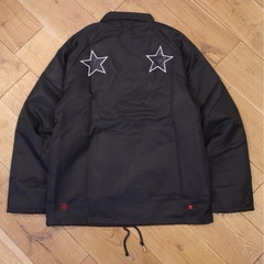 送料無料 美品 UNRIVALED × M&M 星 コーチジャケット （CUSTUM