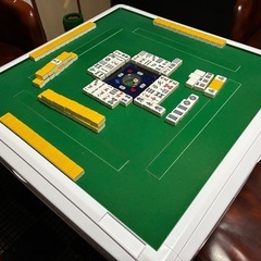 【美品】AMOS JP2 30mm牌 全自動麻雀卓 折りたたみタ...