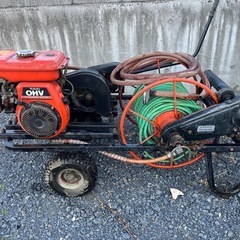 リールスプレヤー動噴SM-R550 農機　自動巻き取り　ジャンク