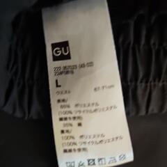 GUバルーンスカート黒(L)の画像