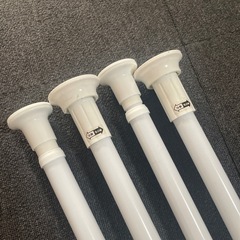 洗濯機ラック　突っ張り棒の画像