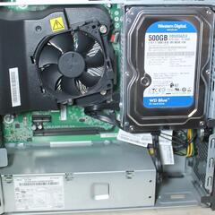 Lenovo ThinkCentre M710e Core i5-7400 3.00GHz 8GB 500GB Win11 Pro 宮前区の画像