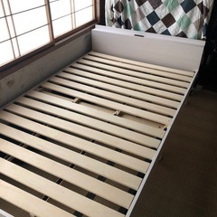 【決定しました】スノコベッド　セミダブル