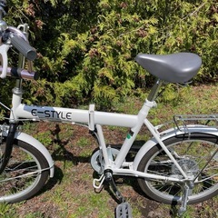 【交渉中】 大人用6段変速付き折りたたみ自転車