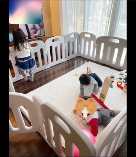 大阪熊ベビーサークルベビーフェンス 200×180cm Amazon.co.jp: 大阪熊 ベビーサークル ベビーフェンス 200×180