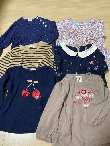 一回も着てなくて、子供の好みではないから、安く譲ります