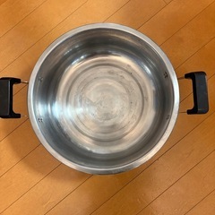 アルミ両手鍋の画像