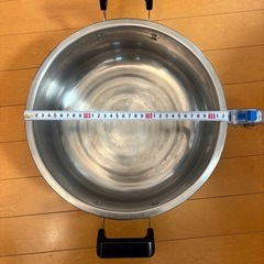 アルミ両手鍋の画像