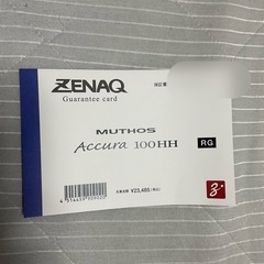 ZENAQ MUTHOS Accura 100HH ゼナック ミュートスの画像