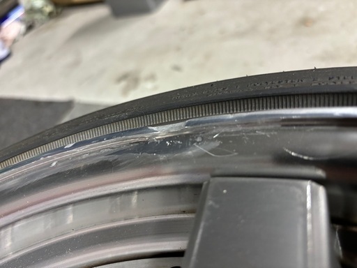 ワーク　ジースト　ST1 19インチ　8.5j9.5j 114.3 5穴　バリ山