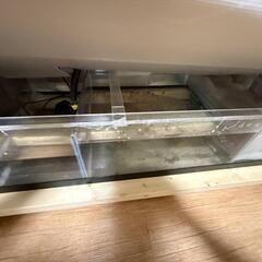 (値下げしました)120ワイドアクリル水槽の画像