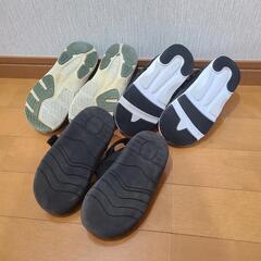 子供用 シューズ まとめて 3足の画像