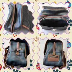 幼稚園バッグ とバッチ　不ニ幼稚園（ふじようちえん）　カバン　　幼稚園バッチの画像