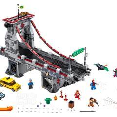 凸LEGO凸【新品未開封】廃盤 レゴ76057 スーパー・ヒーローズ MARVEL スパイダーマン ウェブ・ウォーリアーズ 橋の上の大決戦 ★激レアの画像