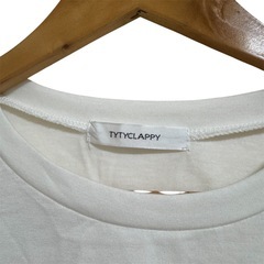 【 TYTYCLAPPY 】ホワイト 半袖Tシャツの画像