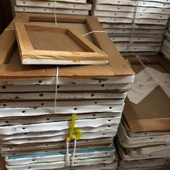 【中古】油絵キャンバス木枠　一本あたり150円大量購入歓迎の画像