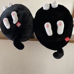 ひげまんじゅうぬいぐるみ　２個セットの画像