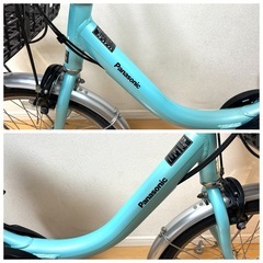 電動自転車　ほぼ新品　軽量モデル　パナソニック　ビビL 20インチ 2022年 の画像