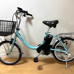 電動自転車　ほぼ新品　軽量モデル　パナソニック　ビビL 20インチ 2022年 の画像