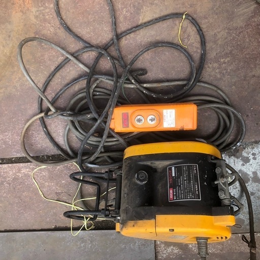 RYOBI リョービ ウインチ WI-61C 100V リモコン付 荷重60kg RYOBI リョービ ウインチ WI-61C 100V リモコン付 荷重60kg