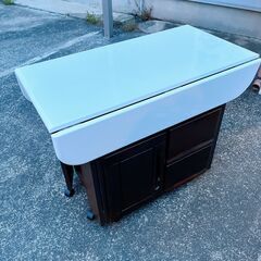 バタフライ  カウンターテーブル　ダイニングの画像
