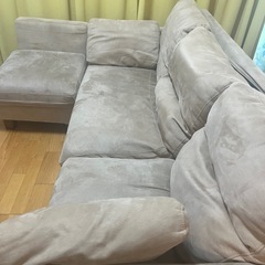 大型　ソファ　L字ソファの画像